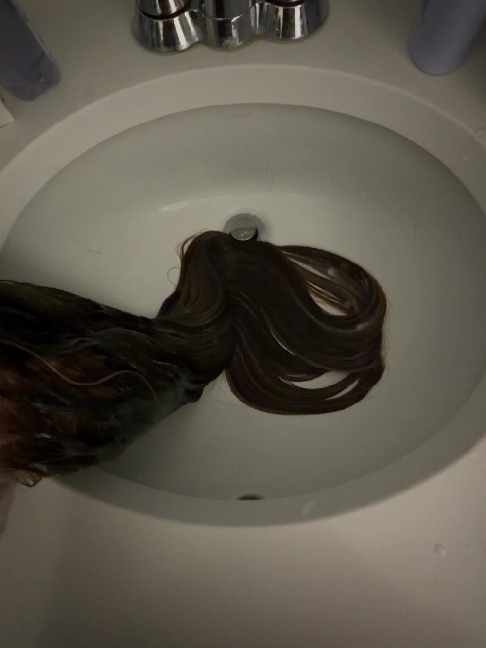 Natural Dark Brown Human Hair lace wig - Women Hair